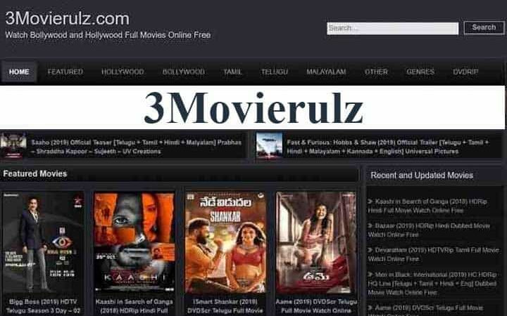 3Movierulz: Download Website for HD Bollywood and Hollywood Movies